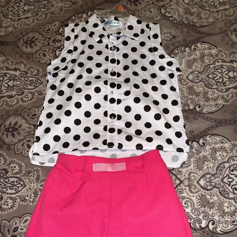 Girls Sleeveless Outfit